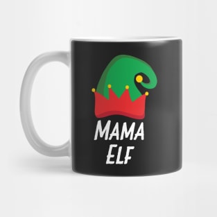 Cute Mama Elf Shirts: Funny Santa's Helper Gifts for Mom Mug